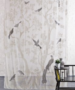 Paradiso Grey curtain