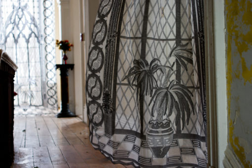 Gothic Curtain Closeup
